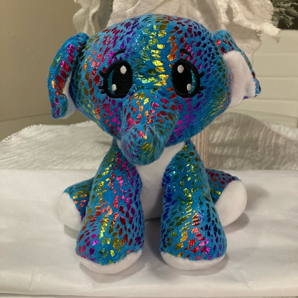 Fiesta Multicolor Elephant Stuffed Animal